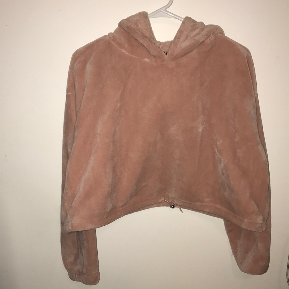 Cropped hoodie